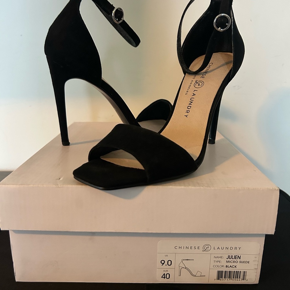 Chinese Laundry Black Stiletto Heels